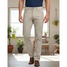 Calça Brim Masc. Reta Comfort Com Elastano Vilejack VMBL0016
