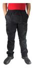 Calça Brim Preta Uniforme Profissional Trabalho