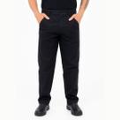 Calça Brim Uniforme Profissional Reforçada Preta Kaballah