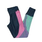 Calca bystep feminina legging atletika/wonder tricolor bbs1441