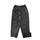 CALÇA Capa de Chuva Preto Tamanho:M