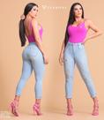 Calça Capri clarifay jeans