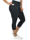 Calça capri cotton bolso celular fenomenal