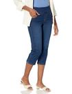 Calça Capri Feminina Gloria Vanderbilt Amanda com Cós Elástico 53 cm Calça Capri Feminina Gloria Vanderbilt Amanda com Cós Elástico 53 cm