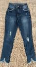 Calça Capri Jeans Tam 36