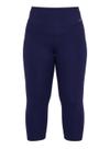 Calça Capri Nay Sport CL42 Feminina Plus Size Cós Largo Poliamida T. G1/G3