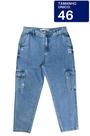 Calça Cargo Feminina Assédio Jeans - Estilo Moderno e Confortável