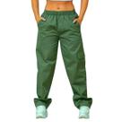 Calça Cargo Feminina Skate Larga Blosos Laterais Elastico e Cordão Cintura