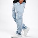 Calça Cargo Jeans Masculina Urbana Streetwear