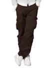 Calça Cargo Match Masculina Wild Regular Fit Café 34 Calça Cargo Match Masculina Wild Regular Fit Café 34