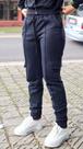 Calça Cargo Moletom Feminina Ref.15552