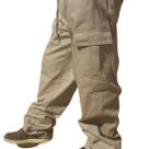 calça cargo sarja skate caqui unisex - kbc URBAN
