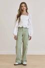 Calca cargo vanilla cream bf51181126032