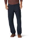Calça cargo Wrangler Authentics Relaxed Fit Stretch azul-marinho