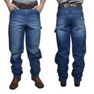 Calça Carpinteira Masculina Country Blue Bill Way Calça Carpinteira Masculina Country Blue Bill Way