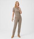 Calça Cenoura Piquet Verona Endless Marrom