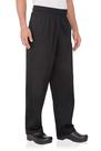 Calça Chef Works masculina Essential Black Baggy Chef 7X-L Calça Chef Works masculina Essential Black Baggy Chef 7X-L
