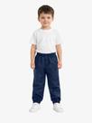 Calça Chimpa Infantil Jogger Cordão e Elástico Na Cintura Cor:MarinhoTamanho:4