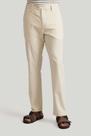 Calça Chino Comfort Linen Blend - Bege Areia