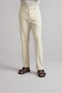 Calça Chino Comfort Linen Blend - Bege Areia