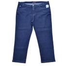 Calça Cigarrete Feminina Basica Jeans com Elastano Plus Size Oversized