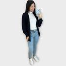 Calça Cigarrete Feminina Levanta Bumbum Assimétrica Tanise Jeans (Ref.Ca7035)