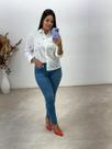 Calça Cigarrete Five Pocket Jeans - AZUL