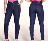 Calça Cigarrete One Jeans Basic Casual Confort Feminino Adulto Jeans - Ref 023042