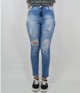 Calça Cigarrete Trancoso 75,5% Algodão, 22,5% Poliester E 2% Elastano Feminino Blufera Jeans 21050-4 Calça Cigarrete Trancoso 75,5% Algodão, 22,5% Poliester E 2% Elastano Feminino Blufera Jeans 21050-4