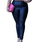 Calça Cirre Legging Tratorada Plus Size Feminina
