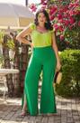 Calça Cláudia Savannah - Verde Calça Cláudia Savannah - Verde