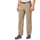 Calça Columbia Silver Ridge Caqui 3EG Vira Bermuda Trilha