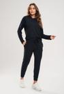 Calça Comfy Jogger Moletinho Preta Salvatore