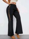 Calca Comprida Pantalona jeans Moda Feminina