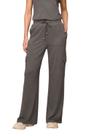 Calça Confort Lado Avesso Bolsos Cinza Calça Confort Lado Avesso Bolsos Cinza