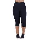 Calça Corsário Feminina Bolso Suplex Poliamida Alta Compressão Calça Corsário Feminina Bolso Suplex Poliamida Alta Compressão