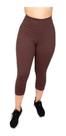 Calça Corsário Plus Size Cintura Alta - WOLFOX Calça Corsário Plus Size Cintura Alta - WOLFOX