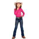 Calca Country Infantil Feminina Com Brilho Cavalos Bill Way