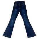 Calca Country Infantil Feminina Rasgadinha Flare Rodeio