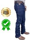 Calça Country Jeans Premium Original cor Escura Amaciado