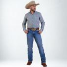 Calça Country Masculina Bill Way Tradicional Algodão Relaxed