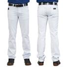 Calça Country Masculina Dock's Jeans Branco Sarja Ref. 100621-0002
