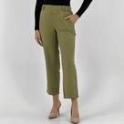 Calça Cris Jeans Sarja Pantacourt Feminina