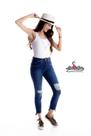 Calça cropped modeladora
