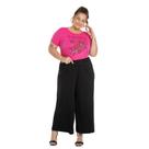 Calça Cropped Viscose Full Elastano Plus Ref. B3005 Calça Cropped Viscose Full Elastano Plus Ref. B3005