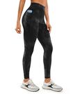 Calça CRZ YOGA Butterluxe Cintura Alta 28" com Bolsos Preta XL