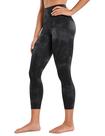 Calça CRZ YOGA Butterluxe Cintura Alta 58 cm Tie Dye Preto XL