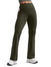 Calça CRZ YOGA Butterluxe Cintura Alta Flare 80 cm Verde Oliva P
