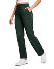 Calça CRZ YOGA Jogger de Perna Reta Leve 76 cm Verde