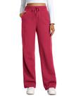 Calça CRZ YOGA Moletom Forrada com Fleece 76 cm de Entrepernas Romã